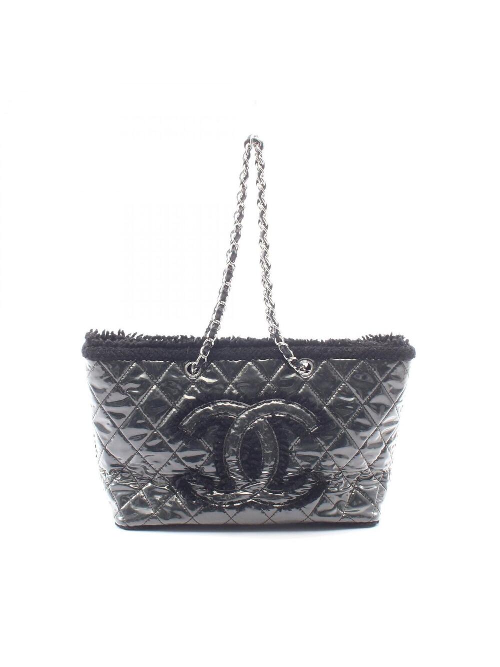 Chanel Patent Toilette Funny Tweed #339976C12B